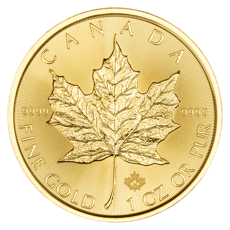 Liść Klonowy 1 oz – Złota moneta bulionowa Maple Leaf (Rocznik 2026)