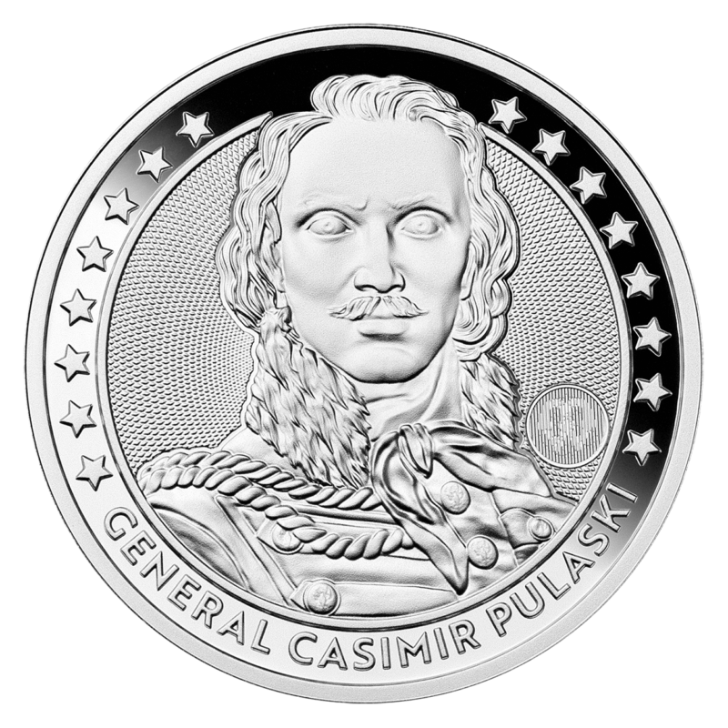 Kazimierz Pułaski – 1 oz (Nowy Rocznik 2026)