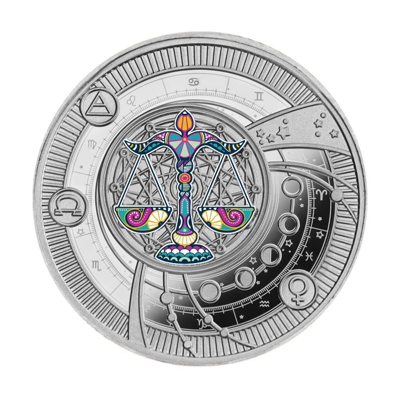 Waga, 500 franków CFA, Seria: Znaki Zodiaku